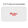 4 X 7 Aluminum License Plate  Thumbnail