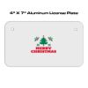 4 X 7 Aluminum License Plate  Thumbnail