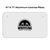 4 X 7 Aluminum License Plate  Thumbnail