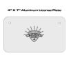 4 X 7 Aluminum License Plate  Thumbnail