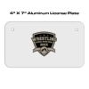 4 X 7 Aluminum License Plate  Thumbnail
