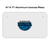 4 X 7 Aluminum License Plate  Thumbnail
