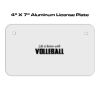 4 X 7 Aluminum License Plate  Thumbnail