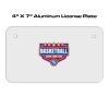 4 X 7 Aluminum License Plate  Thumbnail