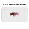 4 X 7 Aluminum License Plate  Thumbnail