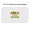 4 X 7 Aluminum License Plate  Thumbnail