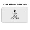 4 X 7 Aluminum License Plate  Thumbnail