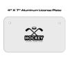 4 X 7 Aluminum License Plate  Thumbnail