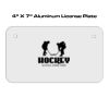4 X 7 Aluminum License Plate  Thumbnail