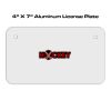 4 X 7 Aluminum License Plate  Thumbnail