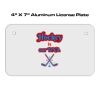 4 X 7 Aluminum License Plate  Thumbnail