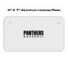 4 X 7 Aluminum License Plate  Thumbnail