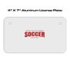4 X 7 Aluminum License Plate  Thumbnail