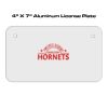 4 X 7 Aluminum License Plate  Thumbnail