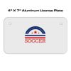 4 X 7 Aluminum License Plate  Thumbnail
