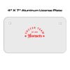 4 X 7 Aluminum License Plate  Thumbnail