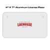 4 X 7 Aluminum License Plate  Thumbnail