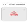 4 X 7 Aluminum License Plate  Thumbnail