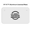 4 X 7 Aluminum License Plate  Thumbnail
