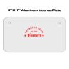 4 X 7 Aluminum License Plate  Thumbnail