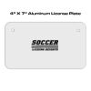 4 X 7 Aluminum License Plate  Thumbnail