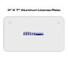 4 X 7 Aluminum License Plate  Thumbnail