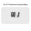 4 X 7 Aluminum License Plate  Thumbnail