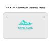 4 X 7 Aluminum License Plate  Thumbnail