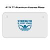 4 X 7 Aluminum License Plate  Thumbnail