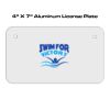 4 X 7 Aluminum License Plate  Thumbnail