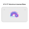 4 X 7 Aluminum License Plate  Thumbnail