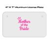 4 X 7 Aluminum License Plate  Thumbnail
