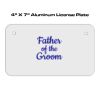 4 X 7 Aluminum License Plate  Thumbnail