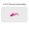 4 X 7 Aluminum License Plate  Thumbnail