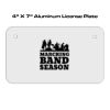 4 X 7 Aluminum License Plate  Thumbnail
