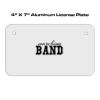 4 X 7 Aluminum License Plate  Thumbnail