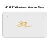 4 X 7 Aluminum License Plate  Thumbnail