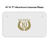 4 X 7 Aluminum License Plate  Thumbnail