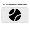 4 X 7 Aluminum License Plate  Thumbnail
