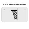 4 X 7 Aluminum License Plate  Thumbnail