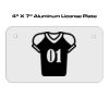 4 X 7 Aluminum License Plate  Thumbnail