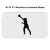 4 X 7 Aluminum License Plate  Thumbnail
