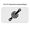 4 X 7 Aluminum License Plate  Thumbnail