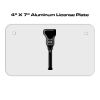 4 X 7 Aluminum License Plate  Thumbnail