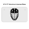 4 X 7 Aluminum License Plate  Thumbnail