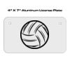 4 X 7 Aluminum License Plate  Thumbnail