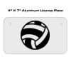 4 X 7 Aluminum License Plate  Thumbnail