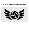 4 X 7 Aluminum License Plate  Thumbnail