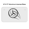4 X 7 Aluminum License Plate  Thumbnail