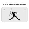 4 X 7 Aluminum License Plate  Thumbnail